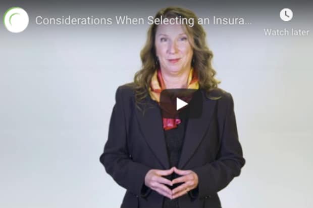 Considerations When Selecting an Insurance Policy